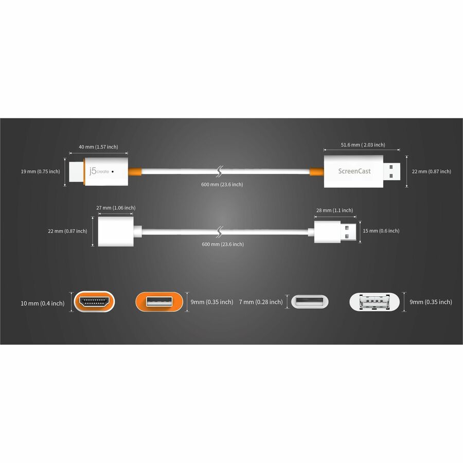 j5 create ScreenCast Wireless Display Adapter - JVAW56