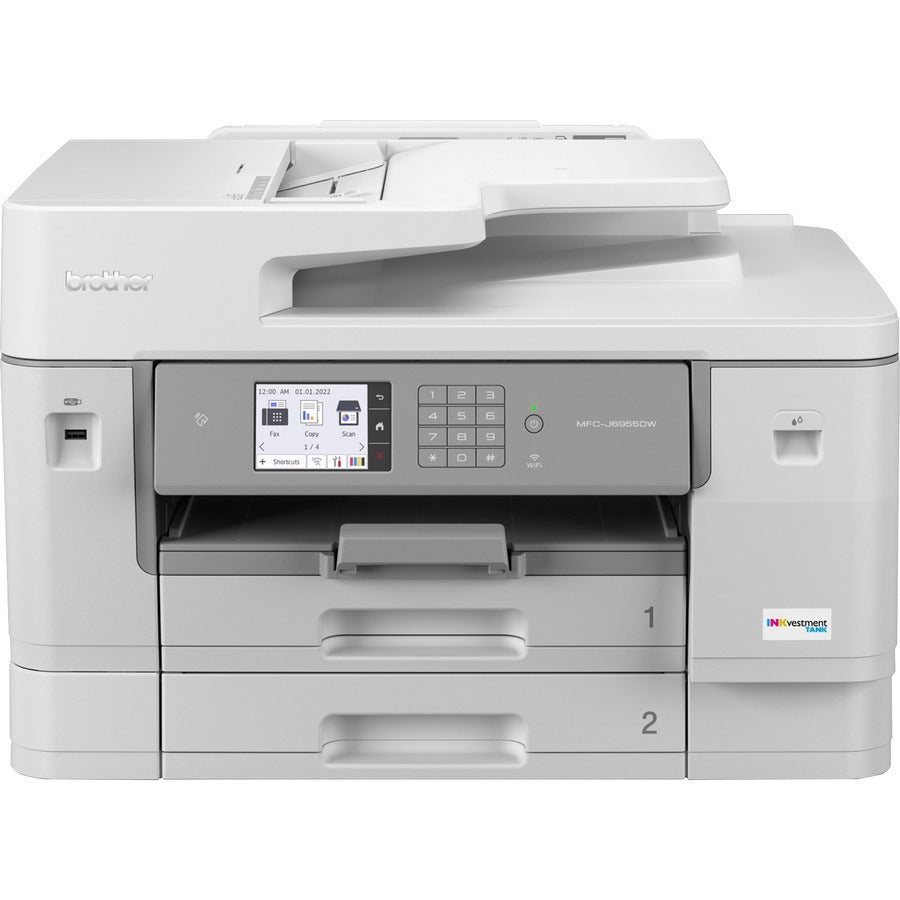Brother MFC-J6955DW Wireless INKvestment Tank Inkjet Multifunction Printer - Color - MFC-J6955DW