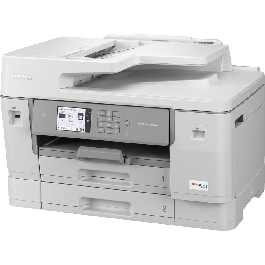 Brother MFC-J6955DW Wireless INKvestment Tank Inkjet Multifunction Printer - Color - MFC-J6955DW