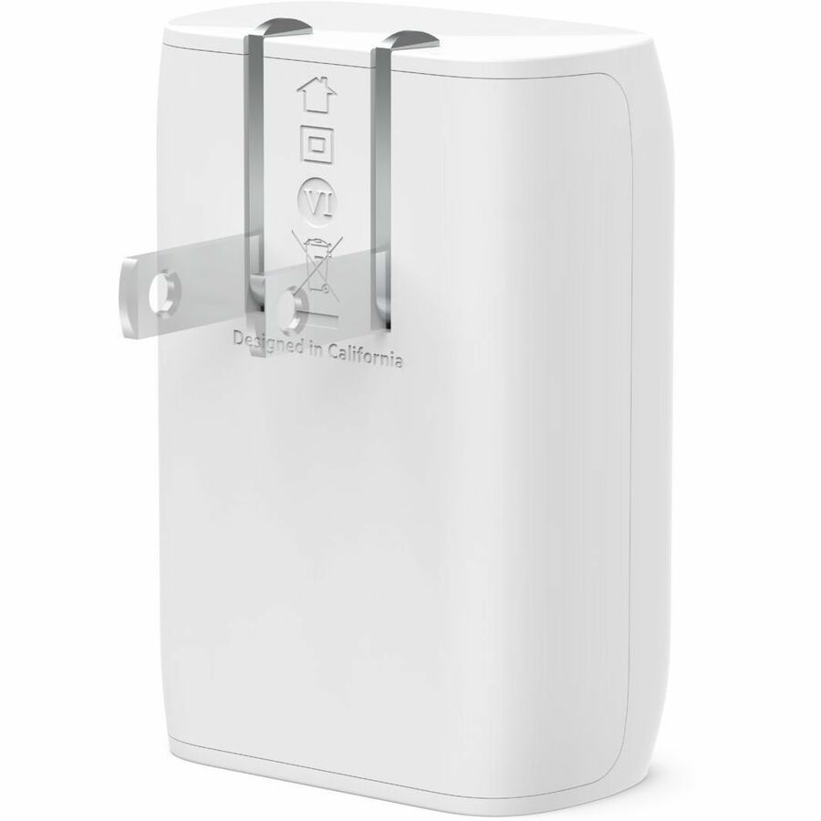Belkin BoostCharge USB-C PD 3.0 PPS Wall Charger 30W + USB-C to USB-C Cable - WCA005DQ1MWH-B6
