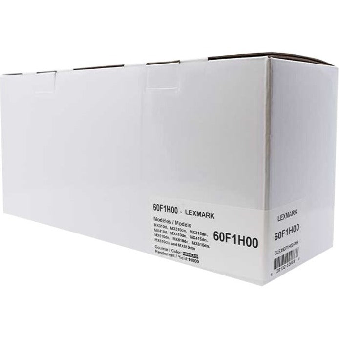 White Box Toner Cartridge 60F1H00 - Black - 1 Pack - CLEX60F1H00-WB