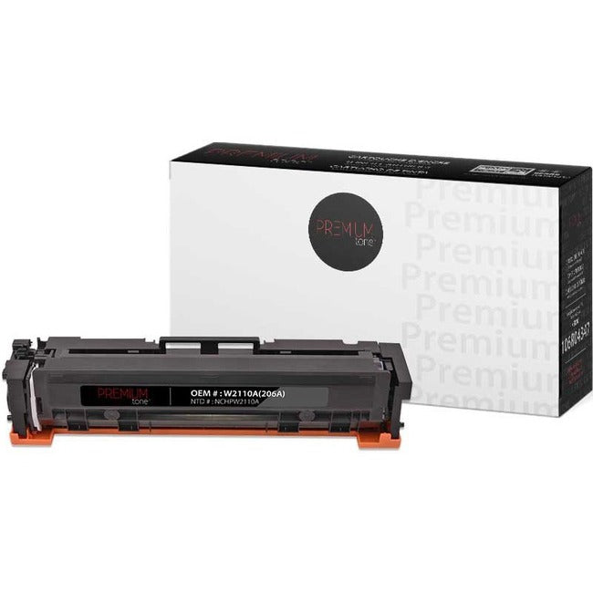 Premium Tone Toner Cartridge - Alternative for Hewlett Packard W2110A - Black