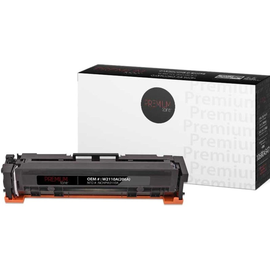 Premium Tone Toner Cartridge - Alternative for Hewlett Packard W2110A - Black - NCHPW2110A