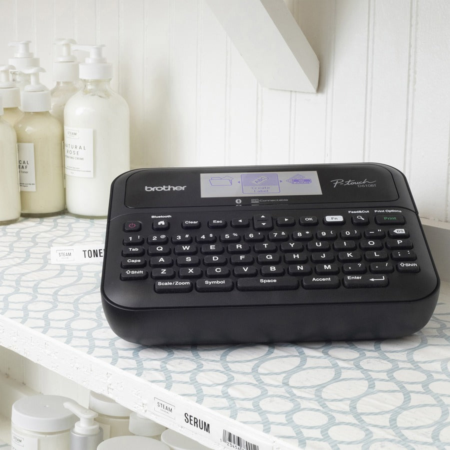Brother P-Touch PT-D610BT Business Professional Connected Label Maker - PTD610BT