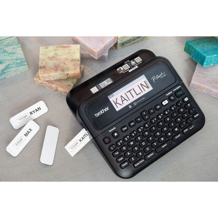 Brother P-Touch PT-D610BT Business Professional Connected Label Maker - PTD610BT