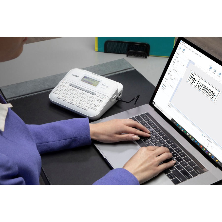 P-touch P-Touch PT-D410AD Label Printer Gray - PTD410