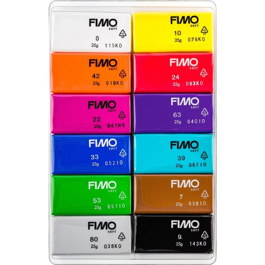 Staedtler FIMO Soft 8023 C Oven-Bake Modelling Clay - 8023 C12-1