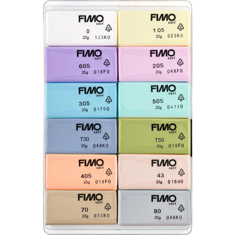 Staedtler FIMO Soft 8023 C Oven-Bake Modelling Clay - 8023 C12-3