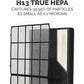 Fellowes AeraMax SV Air Purifier - True HEPA - Ultra-Quiet - 1500 Sq. ft. - White - 9794501