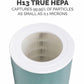 Fellowes AeraMax SE Air Purifier - True HEPA, Activated Carbon - 915 Sq. ft.- White - 9794601