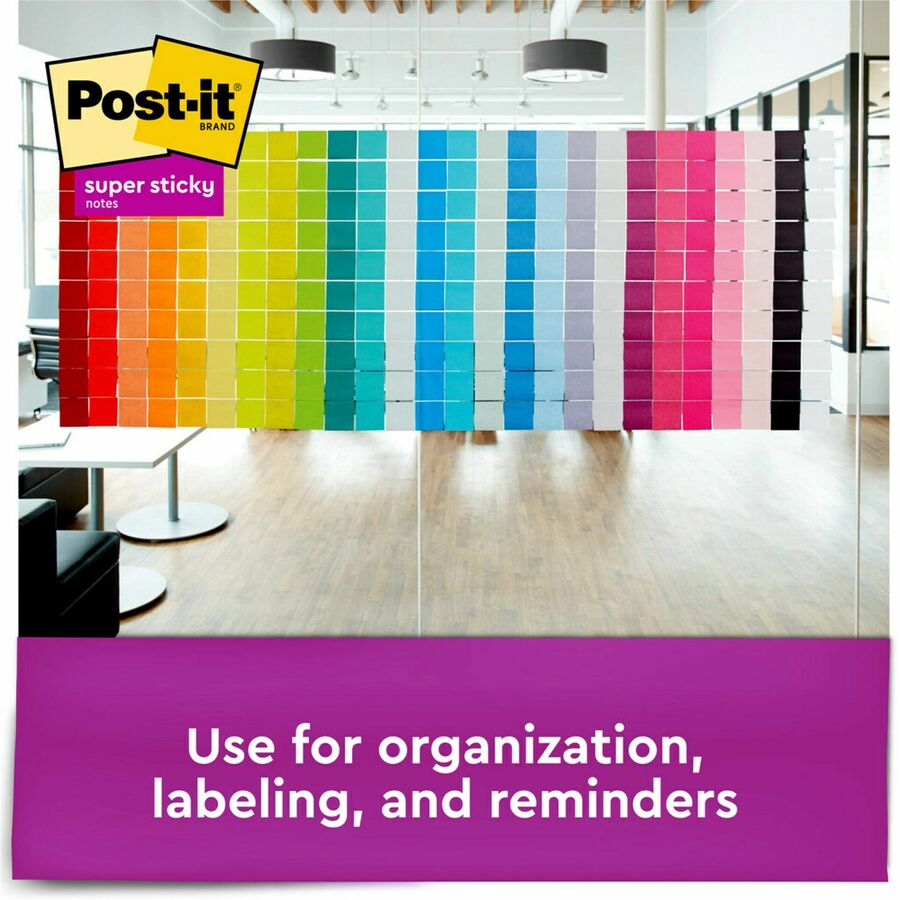 Post-it&reg; Super Sticky Notes - 65424SSJOYCP