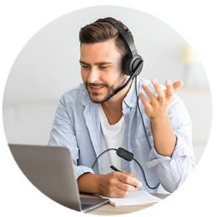 Kensington H1000 USB-C On-Ear Headset - K83450WW
