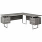 Monarch Specialties Computer Desk - 70"L / Dark Taupe Left OR Right Facing