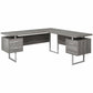Monarch Specialties Computer Desk - 70"L / Dark Taupe Left OR Right Facing
