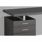 Monarch Specialties Computer Desk - 48"L / Grey Left Or Right Facing - I 7426