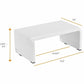 Bostitch Konnect Adjustable Monitor Stand Riser - KT-STAND-WHT