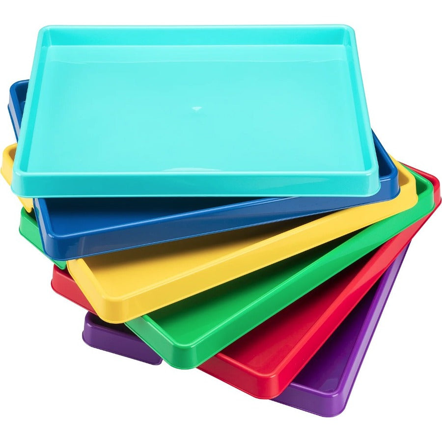 Storex Large Activity Tray, Assorted Colors - 00440E12C