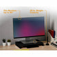 Bostitch Konnect Adjustable Monitor Stand Riser - KT-STAND-BLK