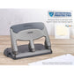 Bostitch Antimicrobial EZ Squeeze&trade;? 40 Sheet Hole Punch, Gray/Black - HP40AM