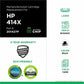 CIG Remanufactured High Yield Laser Toner Cartridge - Box 414X (HP W9090MC, W2020X) - Black - 1 Each - 201427P