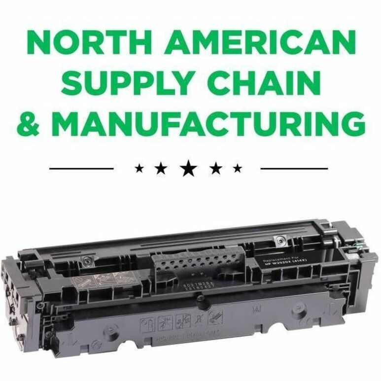 CIG Remanufactured High Yield Laser Toner Cartridge - Box 414X (HP W9090MC, W2020X) - Black - 1 Each - 201427P
