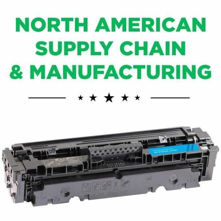 CIG Remanufactured High Yield Laser Toner Cartridge - Box 414X (HP W9091MC, W2021X) - Cyan - 1 Each - 201428P