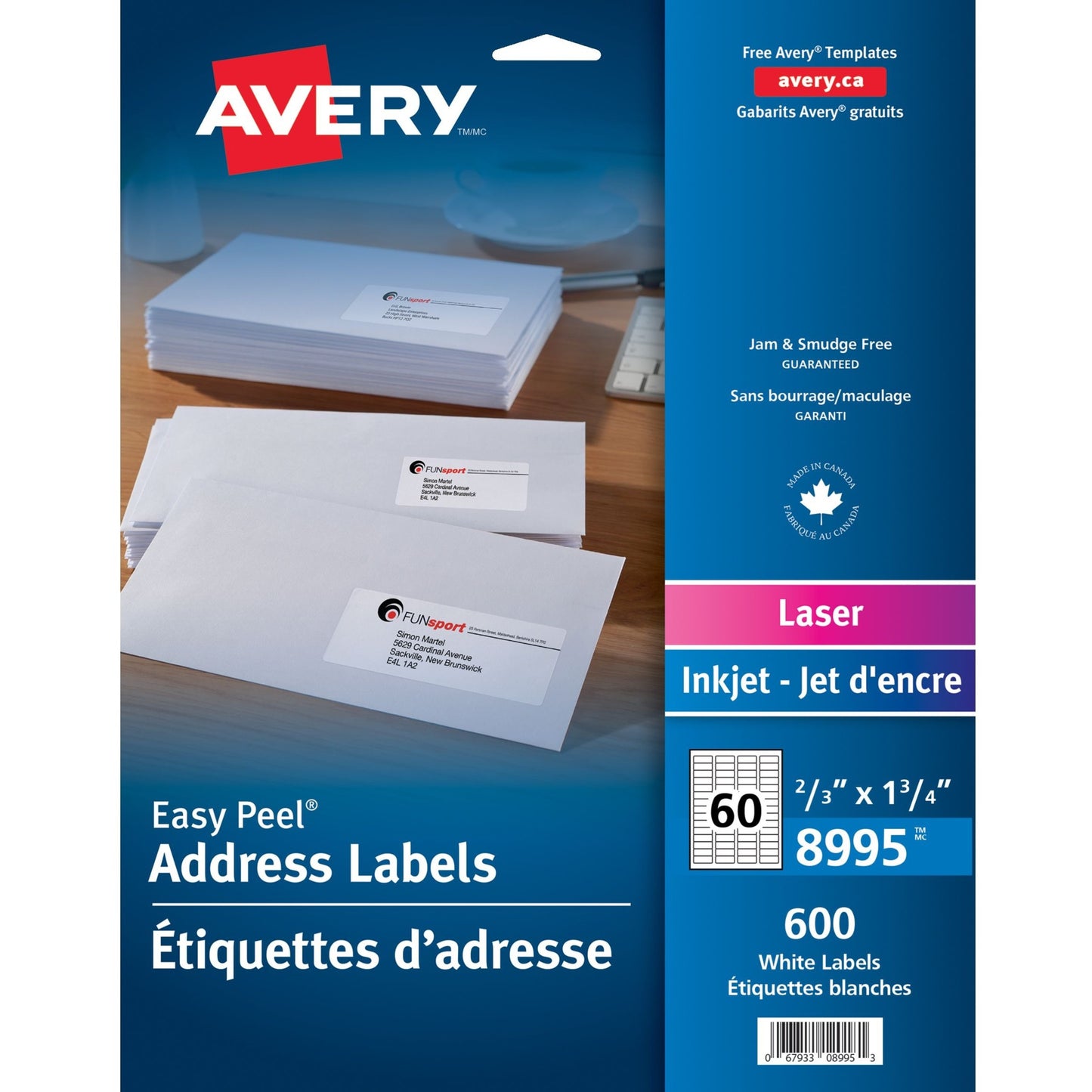 Avery&reg; Easy Peel Multipurpose Label
