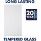 Quartet InvisaMount Vertical Glass Dry-Erase Board - 42x72 - Q014274IMW