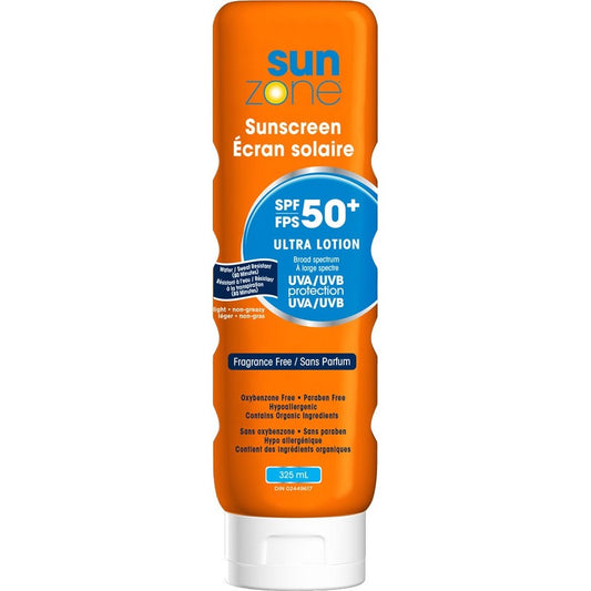 SunZone SPF 50+ Sunscreen Lotion 325 mL - 025453