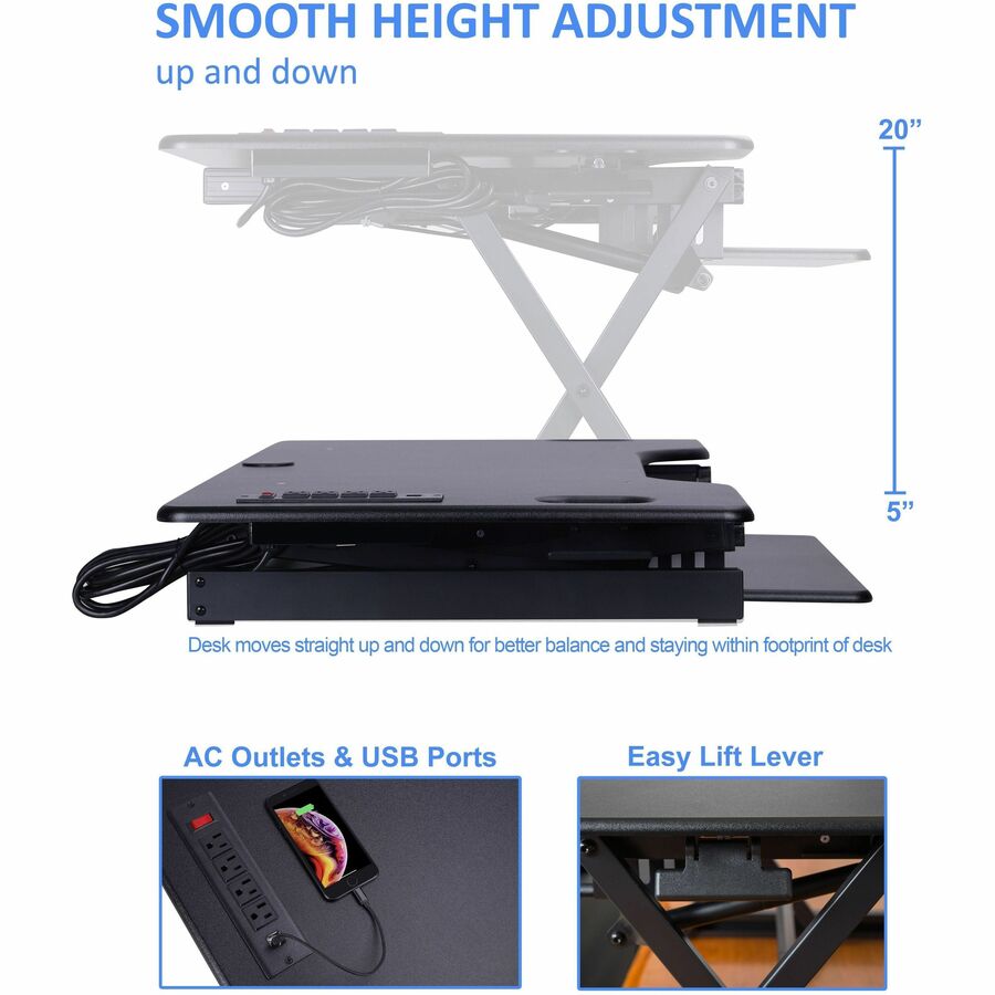 Rocelco Multipurpose Desktop Riser - 829532