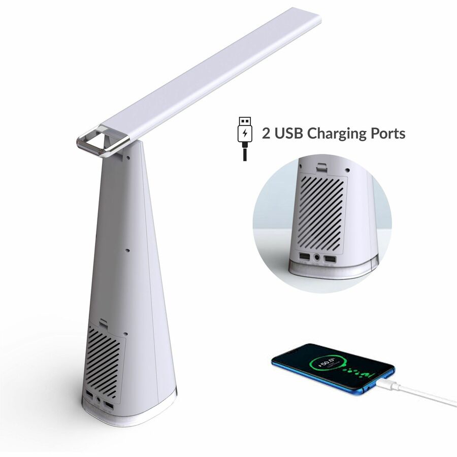 DAC&reg; MP-331 LED Desk Lamp with HEPA Air Purifier and Mood Light - 02358