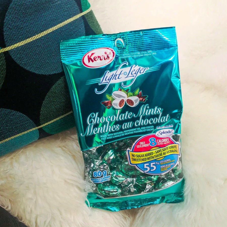 Kerr's Light Chocolate Mints 80g - 49365