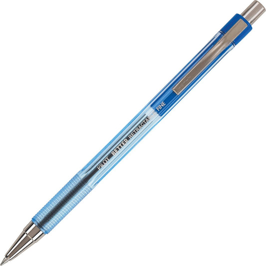 Better Retractable Ballpoint Pen - Fine Blue
