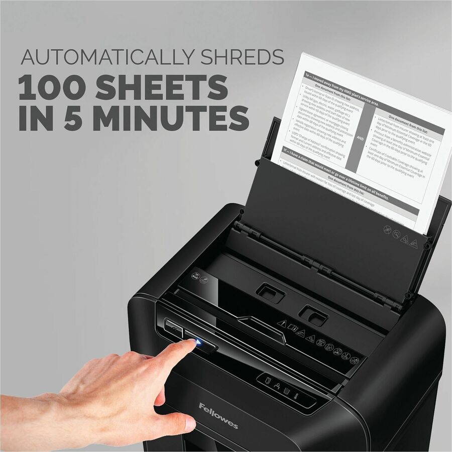 Fellowes AutoMax 100MA Auto Feed Shredder - 4704001