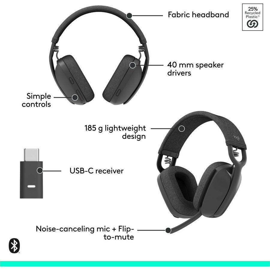 Logitech Zone Vibe Wireless - 981-001156