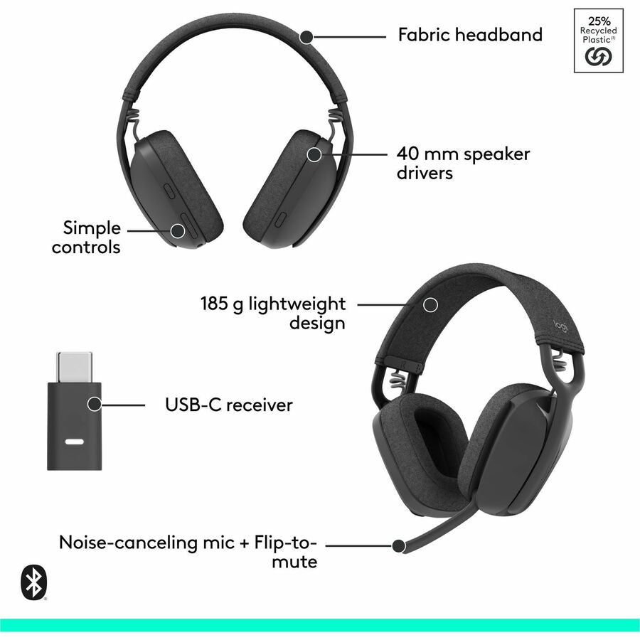 Logitech Zone Vibe Wireless - 981-001198