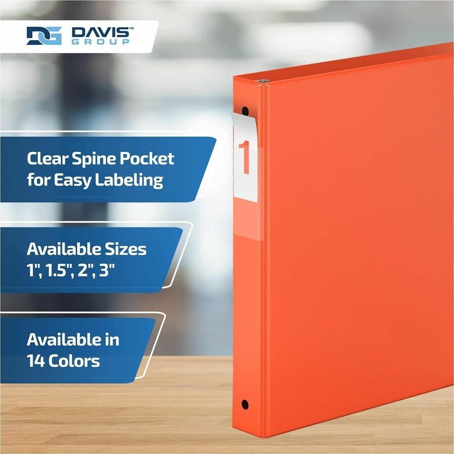 Davis Group&reg; Essential Premium Economy Round Ring Binder - 2311-19