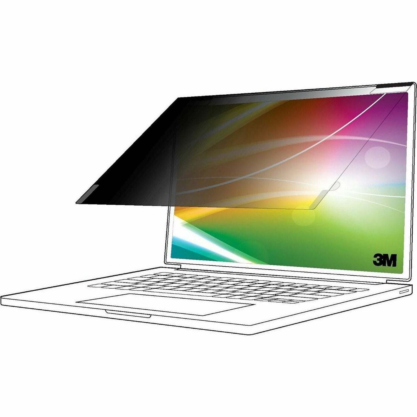 3M™ Bright Screen Privacy Filter for Microsoft&reg; Surface&reg; Laptop 3 - 5 13.5in, 3:2, BPNMS002