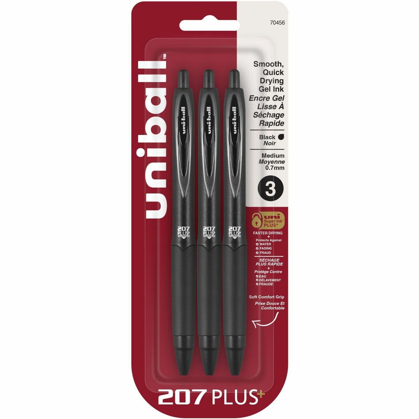 uniball 207 Plus+ Retractable Gel Pens