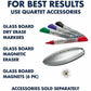 Quartet InvisaMount Vertical Glass Dry-Erase Board - 28x50 - Q012850IMW