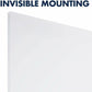Quartet InvisaMount Vertical Glass Dry-Erase Board - 28x50 - Q012850IMW