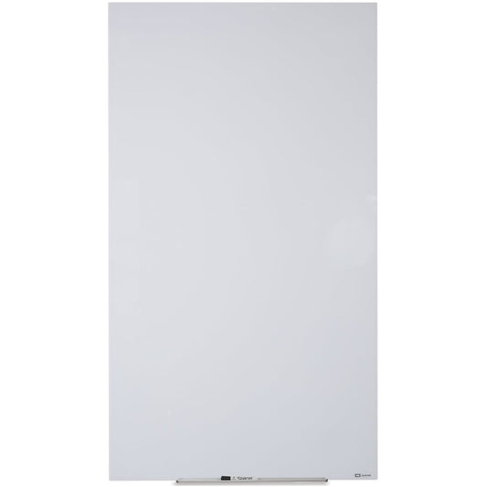 Quartet InvisaMount Vertical Glass Dry-Erase Board - 28x50