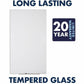 Quartet InvisaMount Vertical Glass Dry-Erase Board - 28x50 - Q012850IMW