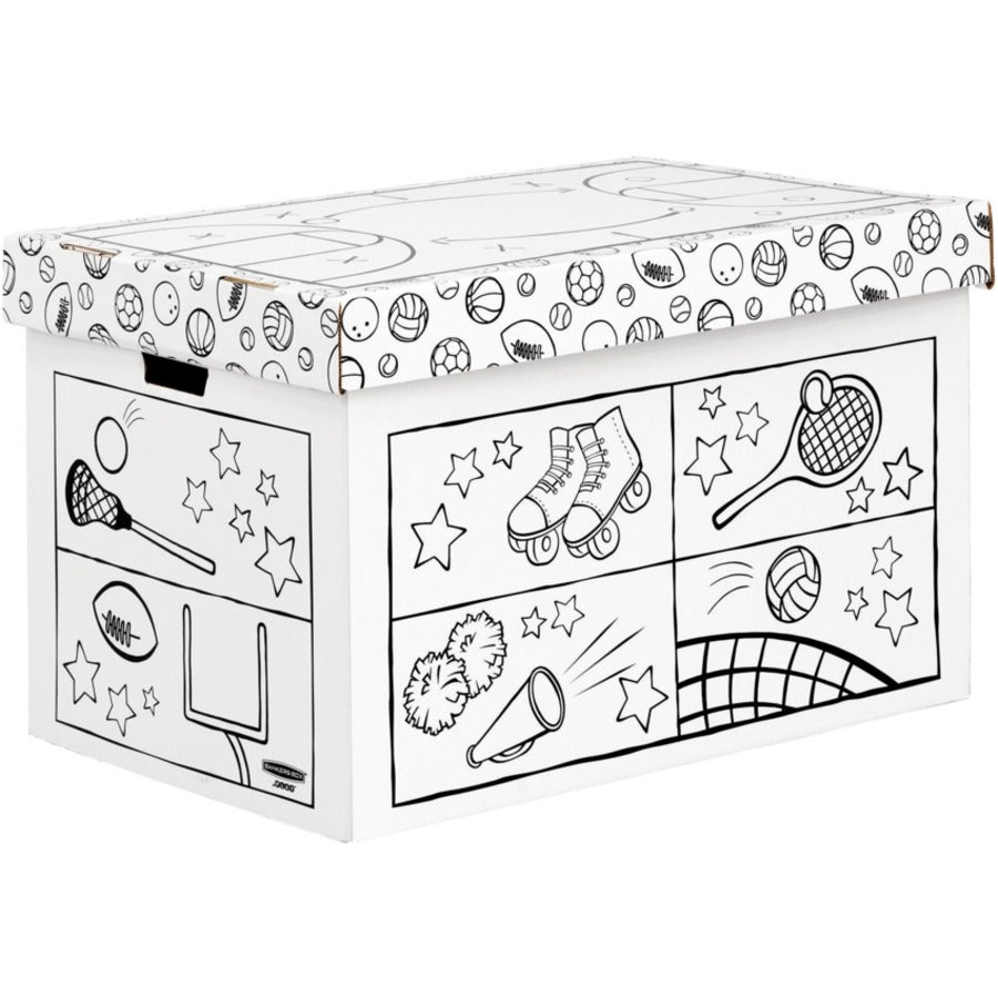 Bankers Box At Play Sports Toy Box - 1231601