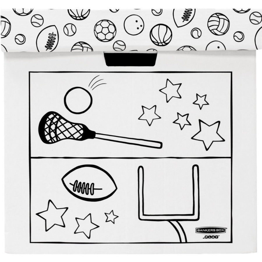 Bankers Box At Play Sports Toy Box - 1231601