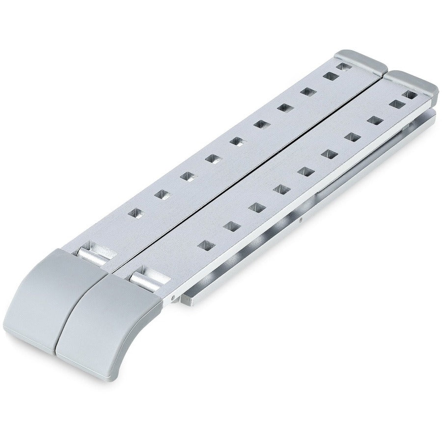 StarTech.com Foldable Laptop Riser Stand, Portable Height Adjustable Ergonomic Laptop Stand, Tilt/Raised/Angled Laptop/Tablet Stand - LAPTOP-RISER-BAR