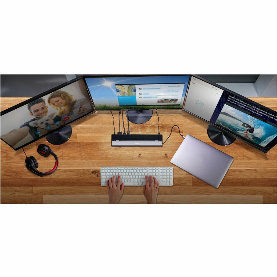 j5create USB-C Triple Display Docking Station - JCD543