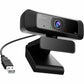 j5create JVCU100 Webcam - 2 Megapixel - 30 fps - Black - USB 2.0 Type A - 1 Each - JVCU100