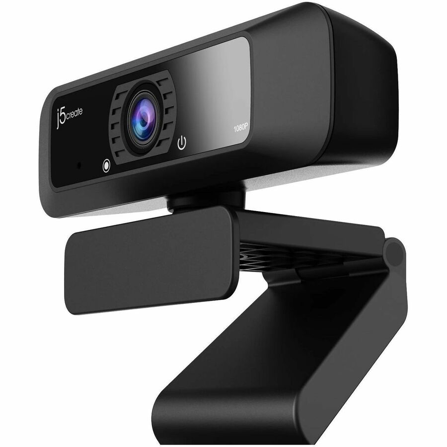 j5create JVCU100 Webcam - 2 Megapixel - 30 fps - Black - USB 2.0 Type A - 1 Each - JVCU100