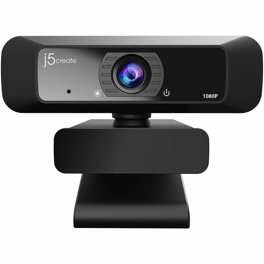 j5create JVCU100 Webcam - 2 Megapixel - 30 fps - Black - USB 2.0 Type A - 1 Each - JVCU100